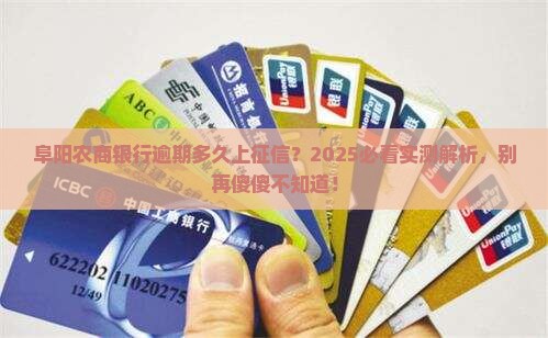 阜阳农商银行逾期多久上征信