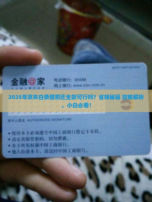 京东白条可以提前还全部欠款吗