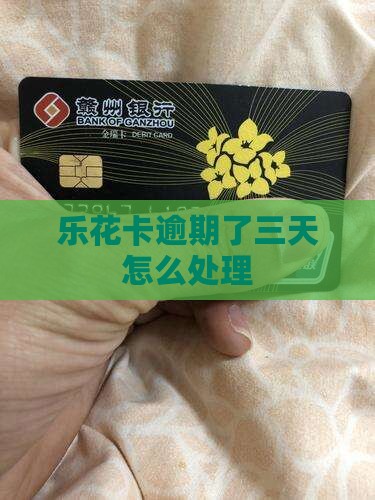 乐花卡逾期了三天怎么办