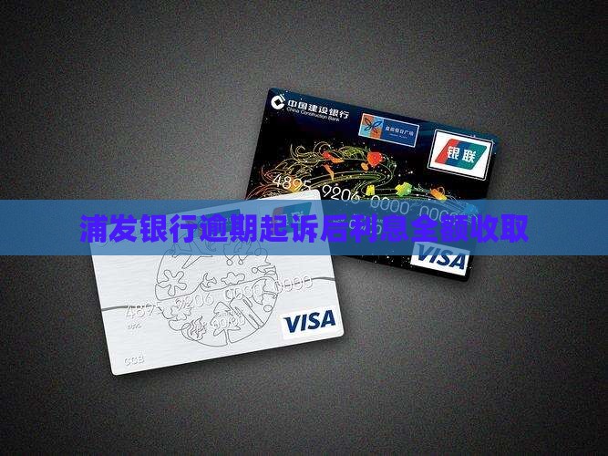 浦发银行逾期起诉后利息全额收取