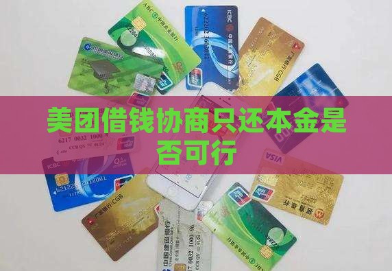 美团借钱协商只还本金是否可行