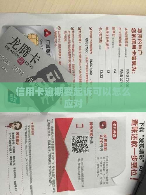 信用卡逾期要起诉可以怎么应对