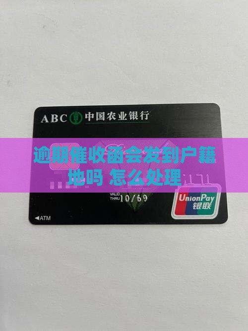 逾期催收函会发到户籍地吗怎么处理