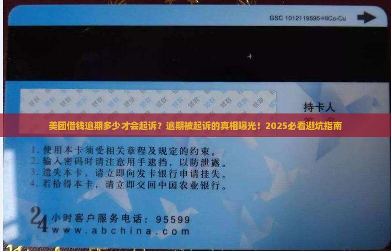 美团借钱逾期多少才会起诉