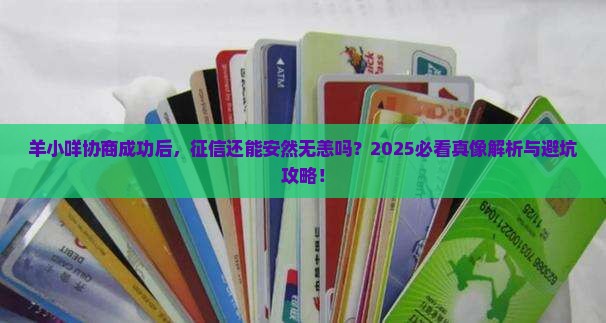 羊小咩协商成功还上征信吗