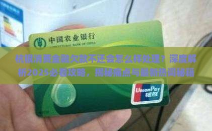 杭银消费金融欠款不还会怎么样处理