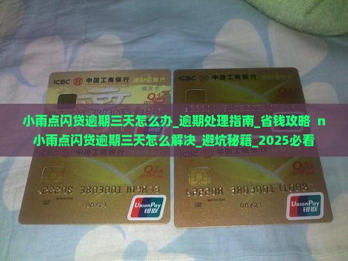 小雨点闪贷逾期三天该怎么办