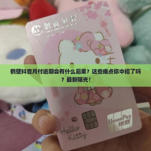 鹤壁抖音月付逾期会有什么后果
