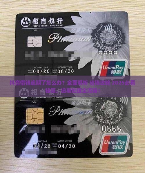 抖音借钱逾期了怎么办解决方案