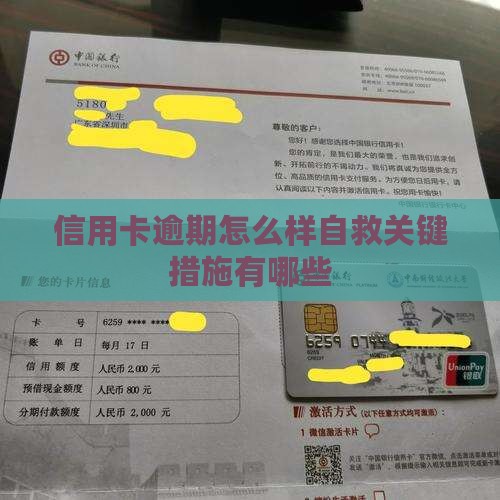 信用卡逾期怎么样自救关键措施有哪些