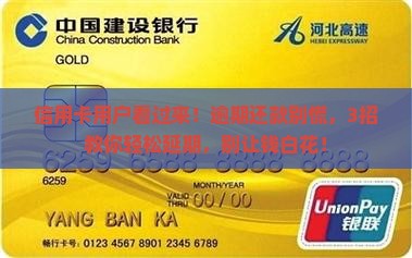 飞行卡逾期怎么办延期还款