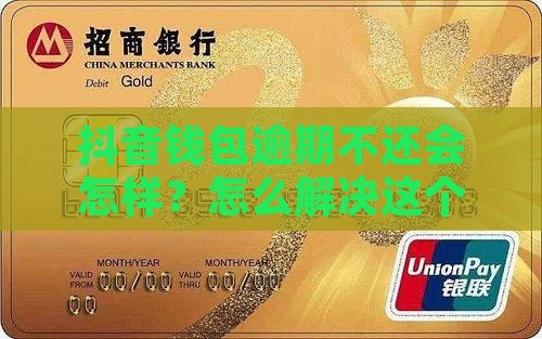 抖音钱包不还会怎样