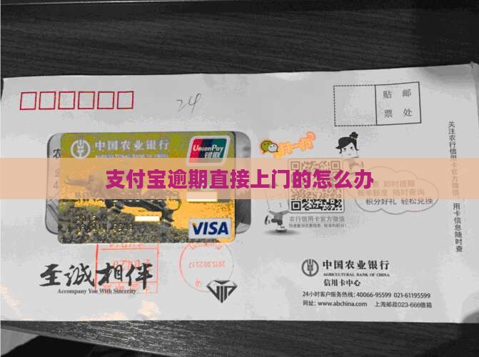 支付宝逾期直接上门的怎么办