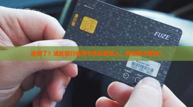 浦发银行信用卡逾期怎么协商还款方案