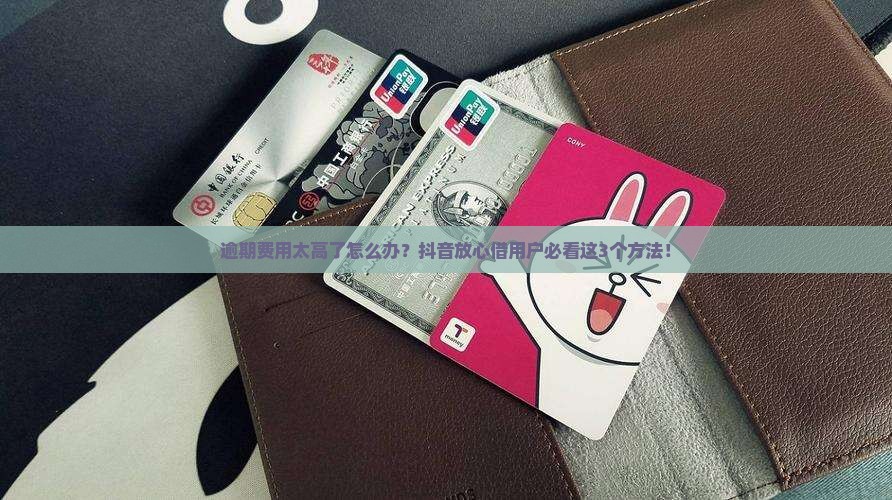 抖音放心借逾期费用怎么处理