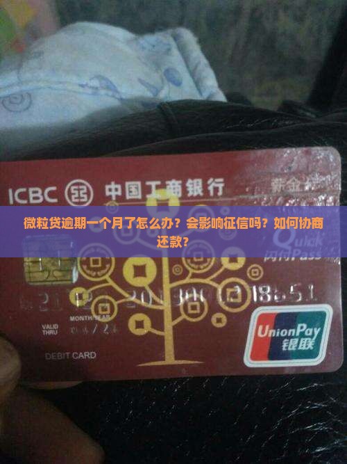 微粒贷逾期一个月了怎么处理