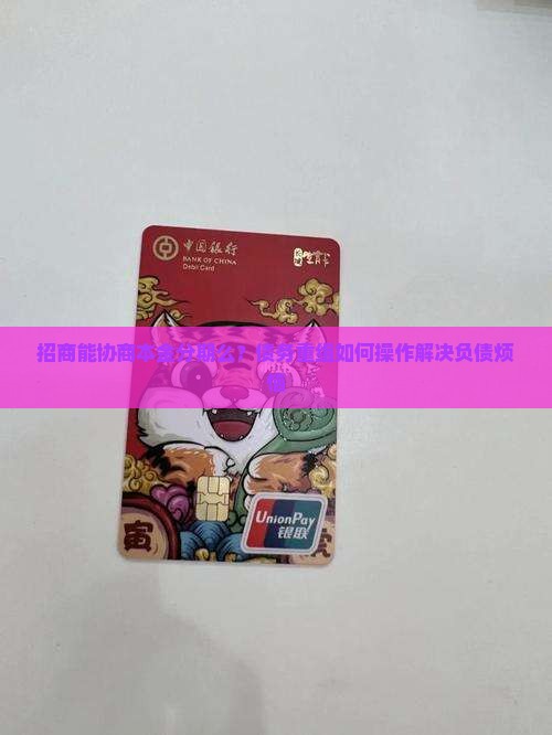 招商能协商本金分期么如何操作