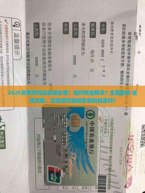 消费贷利息逾期怎么办解决方法有哪些