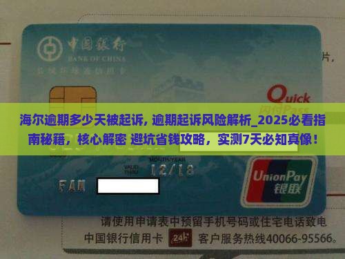 海尔逾期多少天被起诉