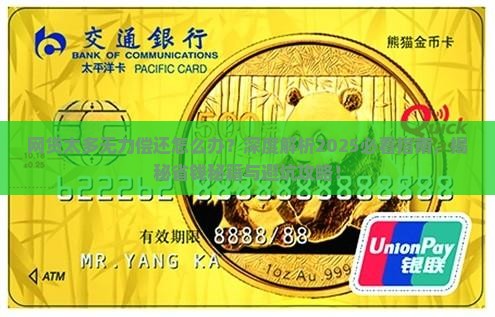 网贷太多无力偿还怎么办解决方法