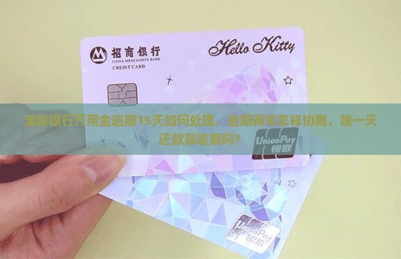 浦发银行万用金逾期15天如何处理