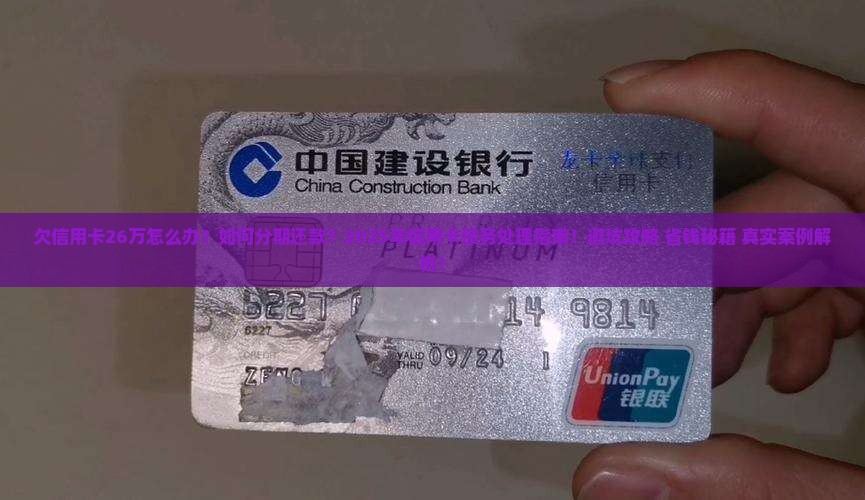 欠信用卡26万怎么办能不能分期还款