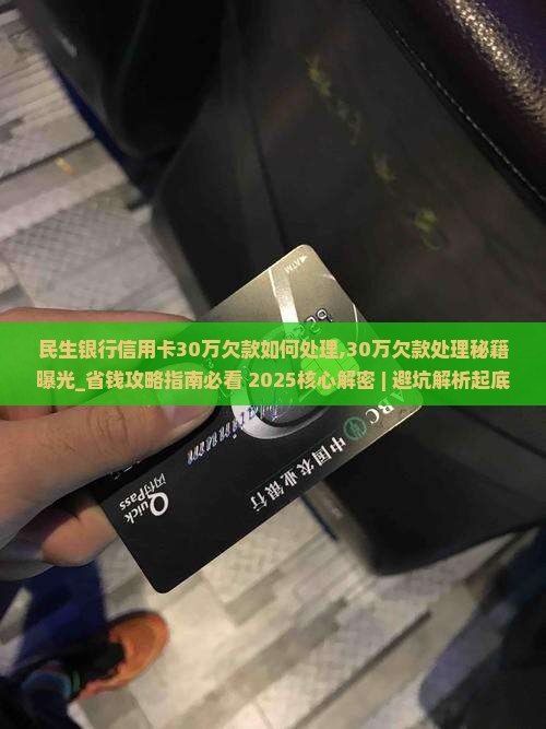 民生银行信用卡30万欠款如何处理