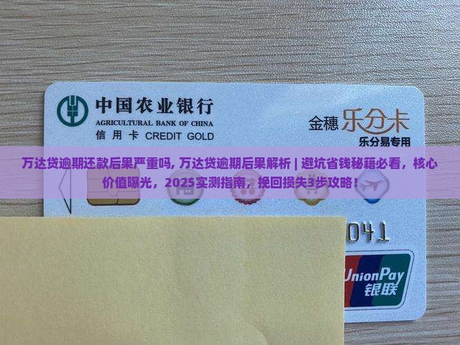 万达贷逾期还款后果严重吗