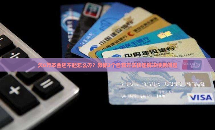 欠6万本金还不起怎么办