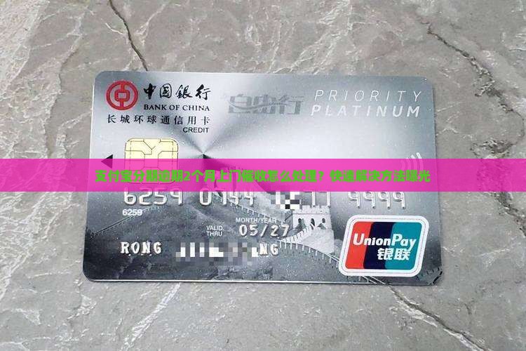 支付宝分期逾期2个月上门催收怎么处理