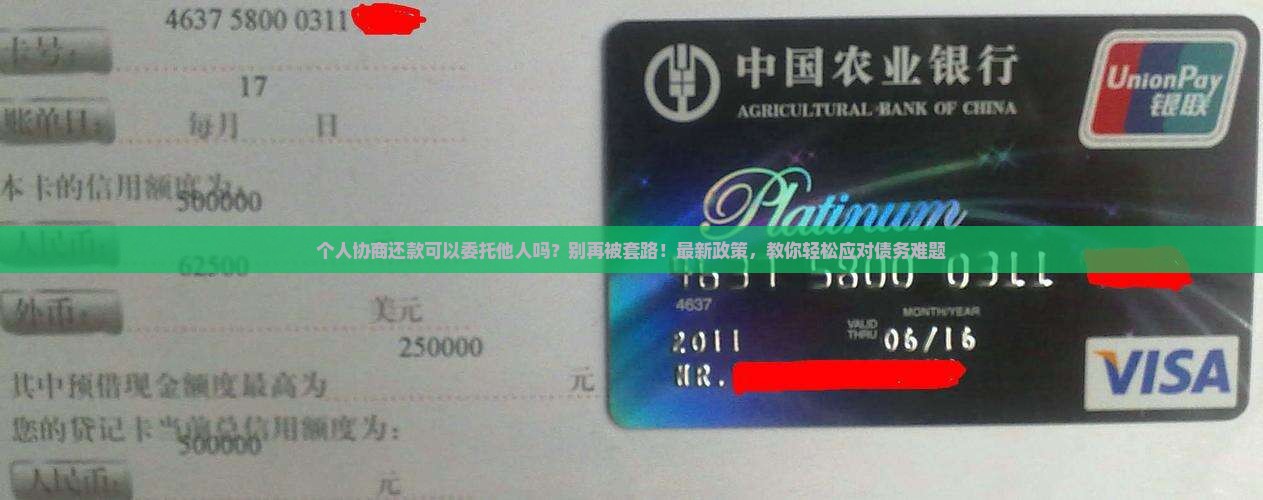 个人协商还款可以委托他人吗