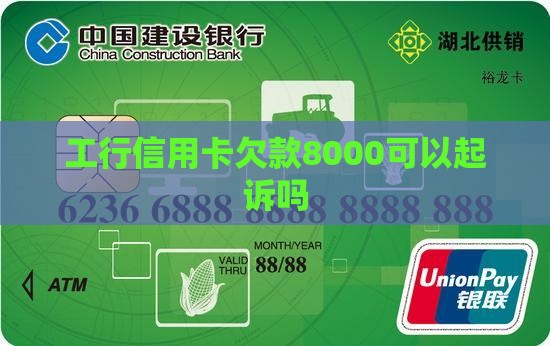 工行信用卡欠款8000可以起诉吗