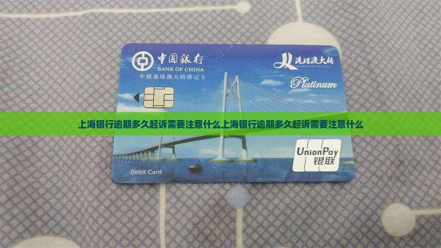 上海银行逾期多久起诉需要注意什么