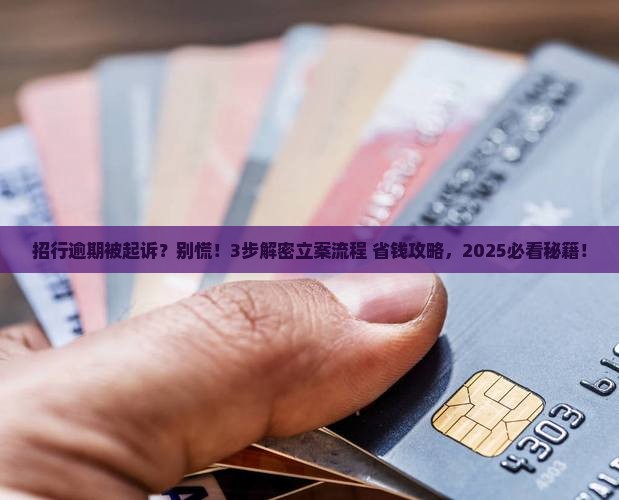 招行逾期立案起诉流程及解决方法