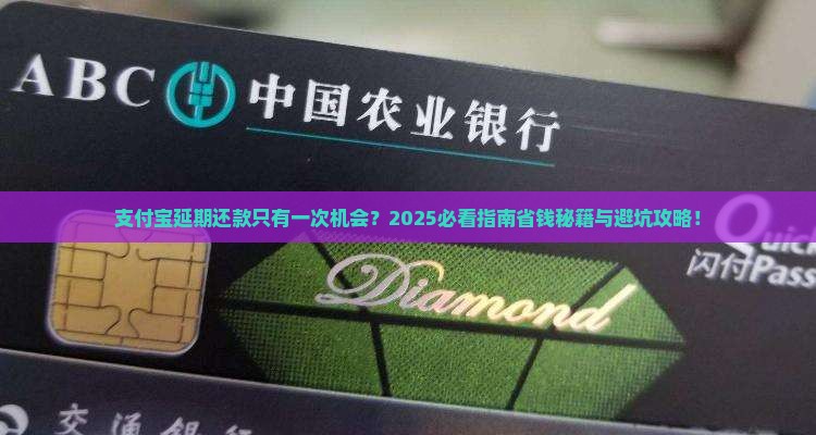 支付宝协商延期还款只有一次机会吗