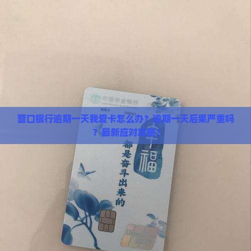 营口银行逾期一天我爱卡怎么办