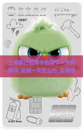 上海银行信用卡逾期了一天有事吗