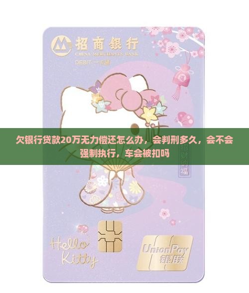 欠银行贷款20万无力偿还