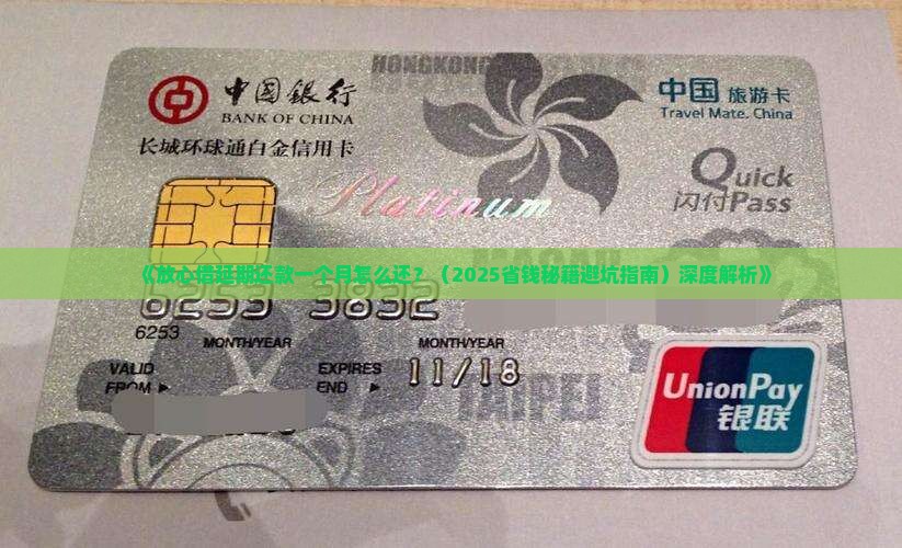 放心借延期还款一个月怎么还