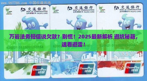 万岩法务发短信说欠款该如何处理