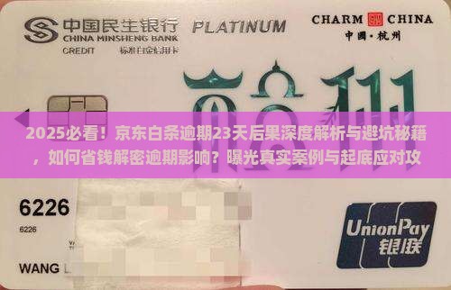 京东白条逾期23天的后果