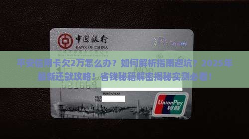 平安信用卡欠2万怎么办