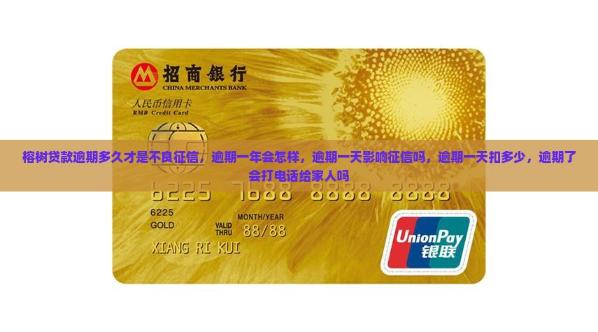 榕树贷款逾期多久才是不良