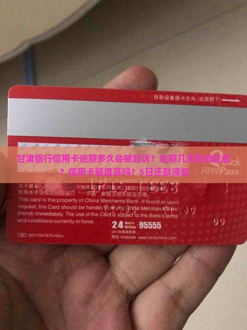 甘肃银行信用卡逾期多久会被起诉 甘肃银行信用卡逾期多久会被起诉