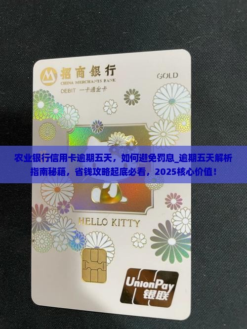 农业银行信用卡逾期五天