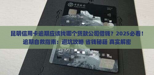昆明信用卡逾期应该找哪个贷款公司借钱