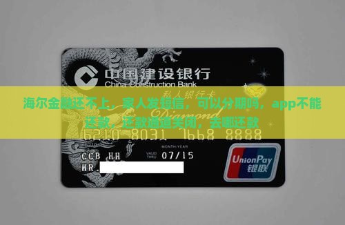 海尔金融还不上
