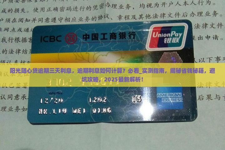 阳光随心贷逾期三天利息
