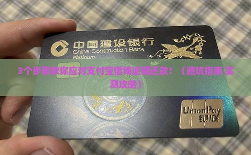 支付宝借钱逾期还款怎么处理