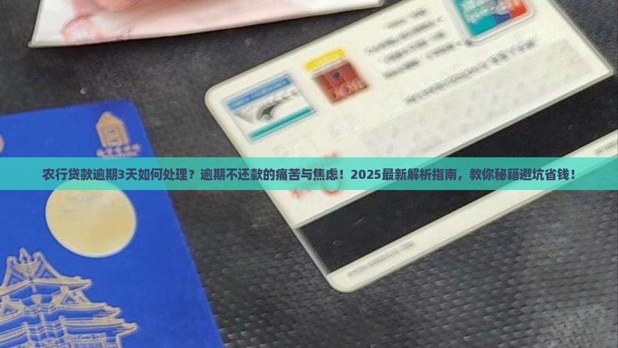 农行贷款逾期3天如何处理